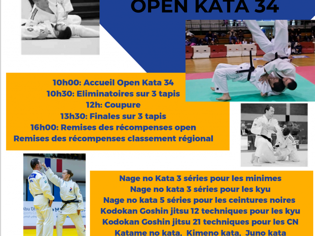 Image de l'actu 'Open Kata 34 : une journée d’excellence au Dojo Régional de Mèze'