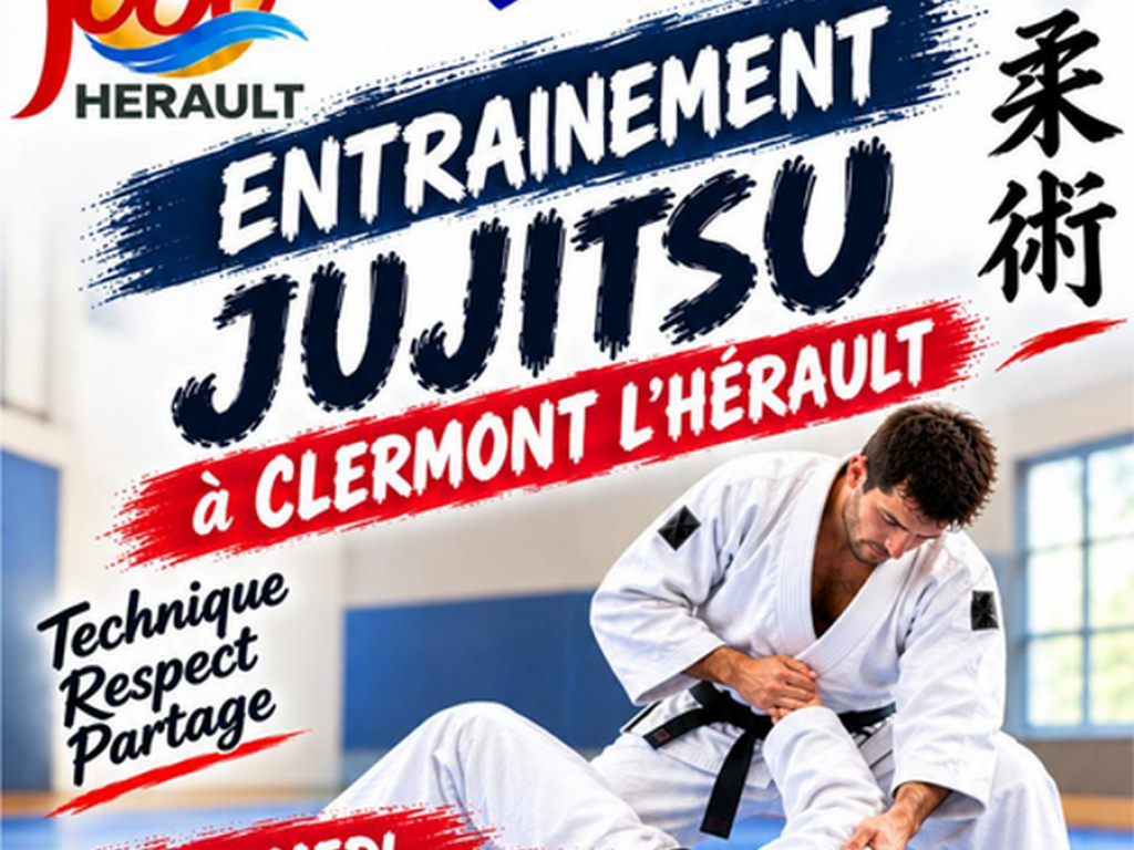 Image de l'actu 'Entraînement Jujitsu à Clermont-l’Hérault | 17 octobre 2026'