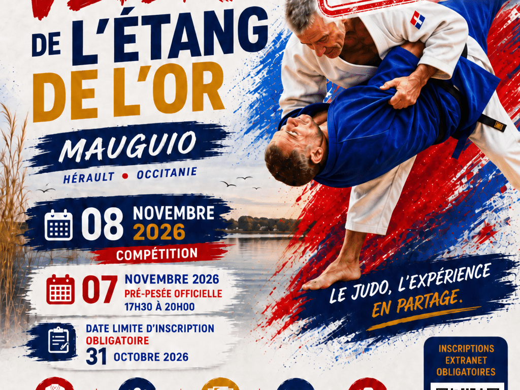 Image de l'actu 'Open Vétérans de l’Étang de l’Or – 8 novembre 2026 à Mauguio'