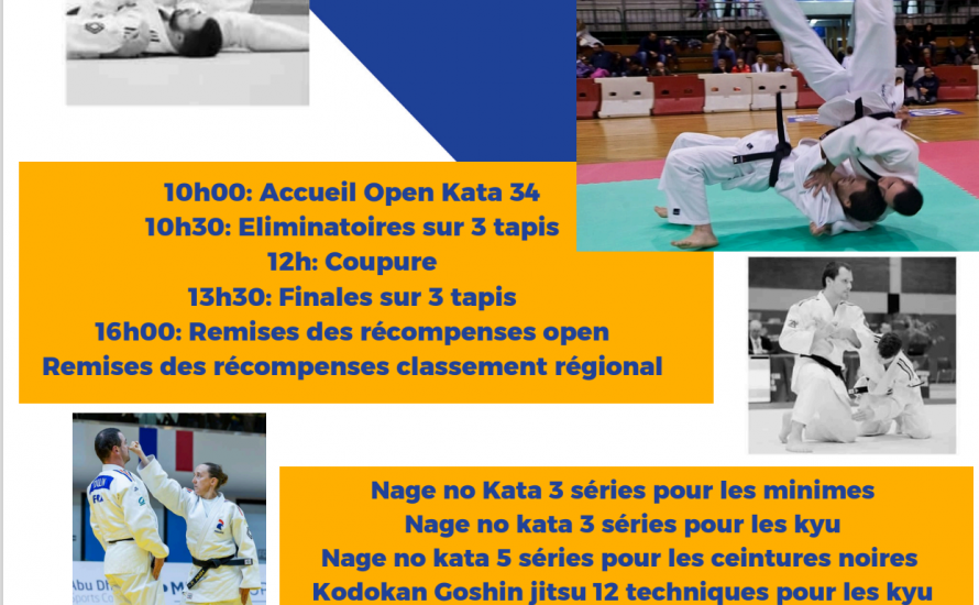 Open Kata 34 : une journée d’excellence au Dojo Régional de Mèze