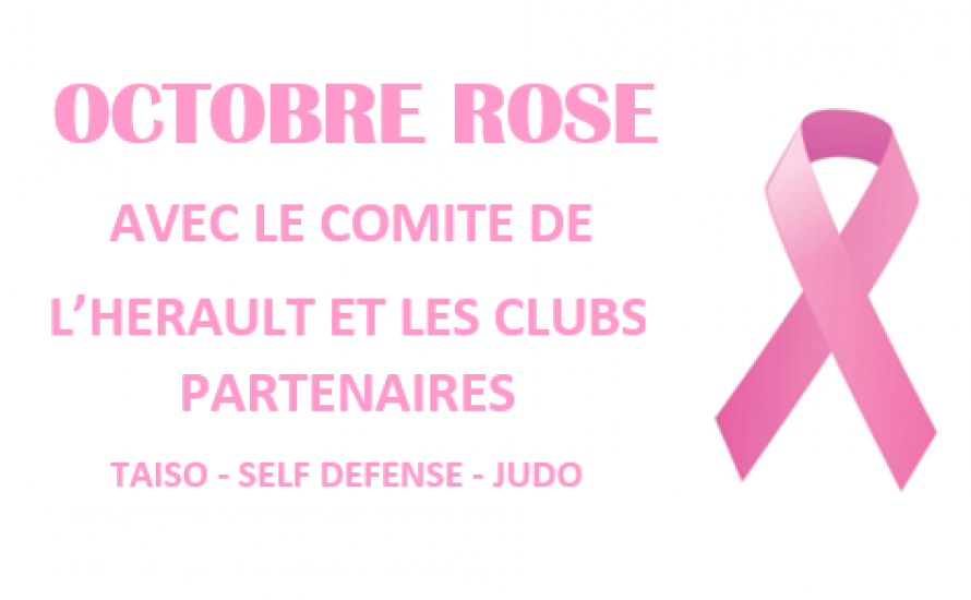 Octobre Rose × Stage TAISO – SELF DÉFENSE – JUDO